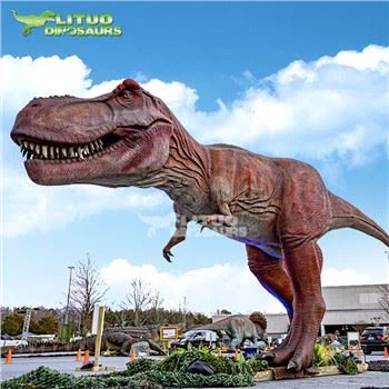 Mekanik Animatronik T-rex Modeli